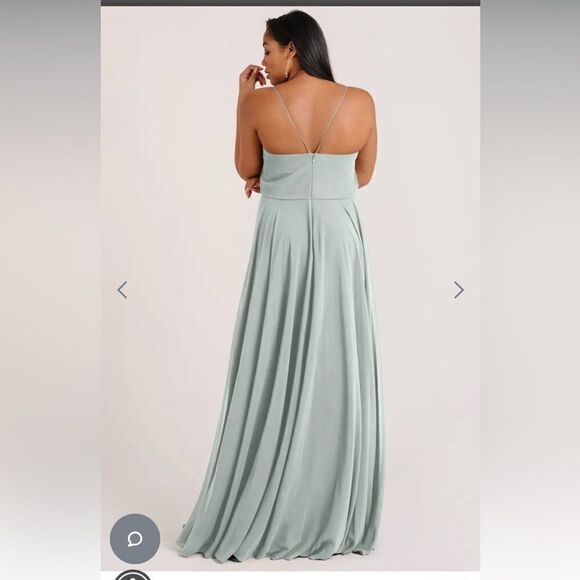 Jenny Yoo Inesse Dress Morning Mist - Picture 3 of 8